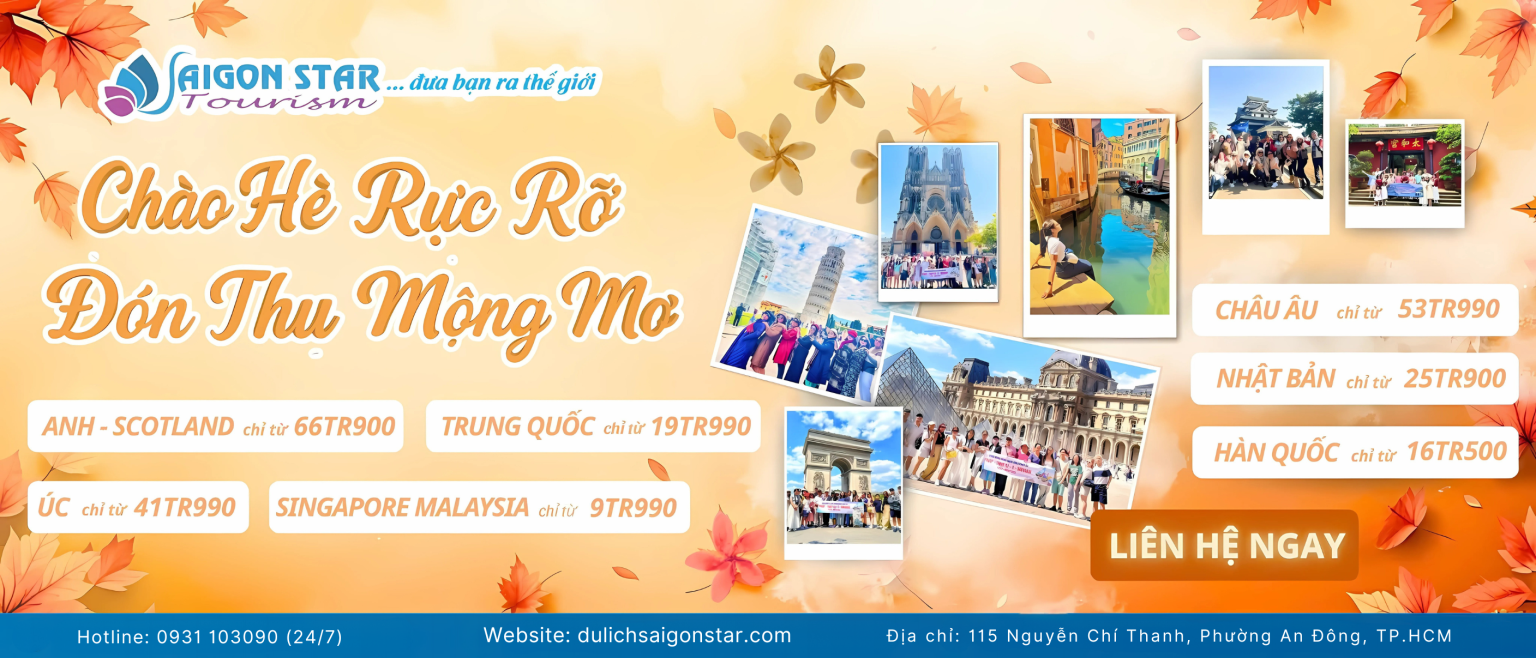 Saigon Star Tourism | Công ty tổ chức tour chuyên nghiệp 2 1banner mua thu