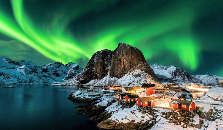 cực quang iceland